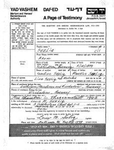 Aron Seelig, Lina Seelig