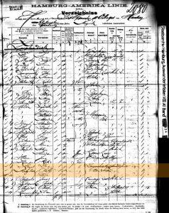 Überfahrt Selma u Betty