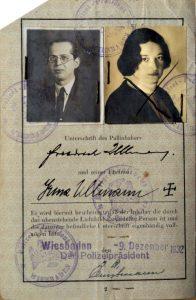 Reisepass Friedrich Ullmann, Irma Ullman, Lutz Ullmann